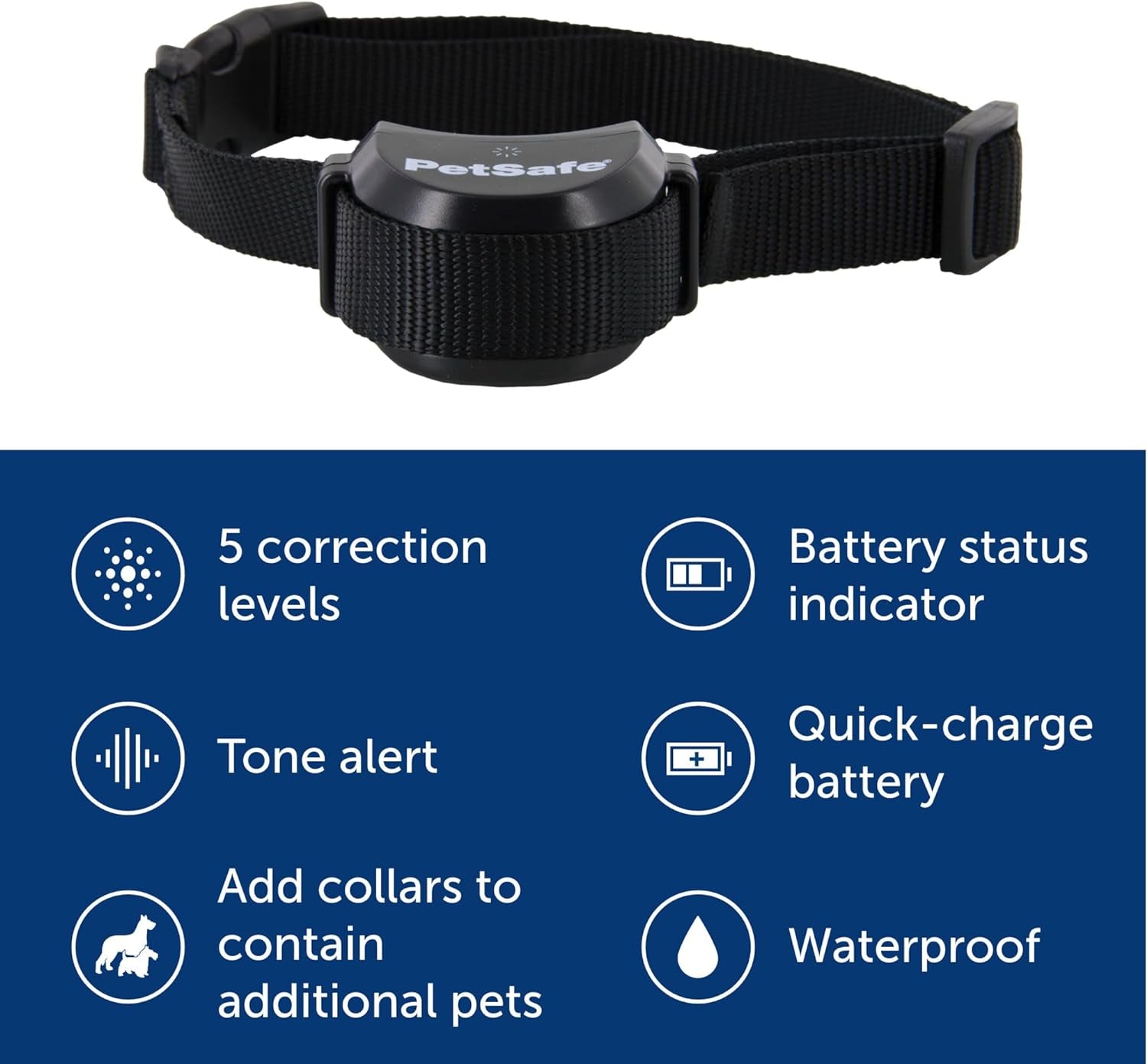 Stay & Play Portable Wireless Dog Fence - Easy No-Wire Boundary Solution for Dogs 5lbs & Up, Covers up to 3/4 Acre, Perfect for Travel!