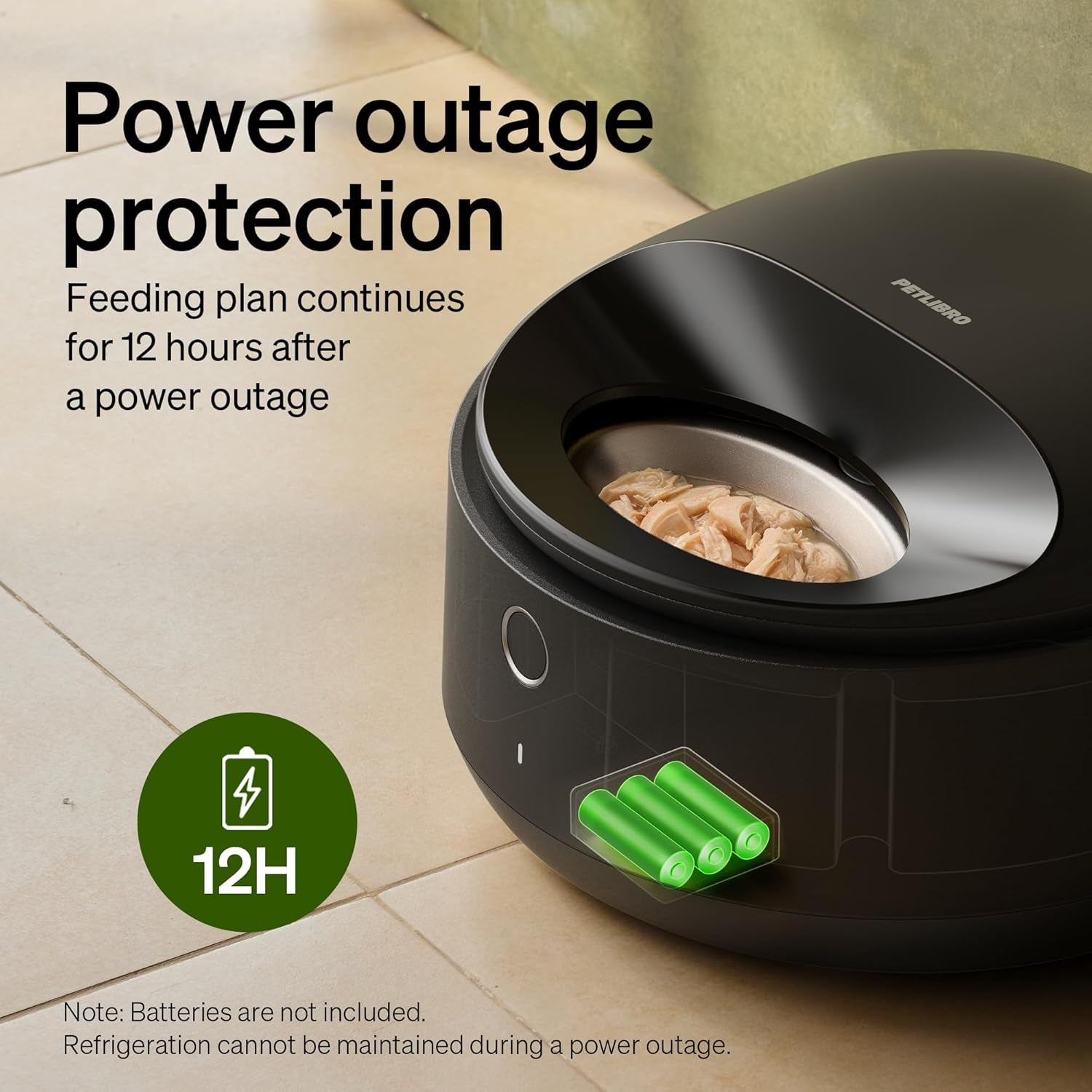 Automatic Cat Feeder Wet Food with Stainless Steel Bowl, Refrigerated Auto Cat Feeder with Semiconductor Cooling, 3 Fresh Meals for 3 Days, App-Controlled Pet Food Dispenser, Easy to Clean