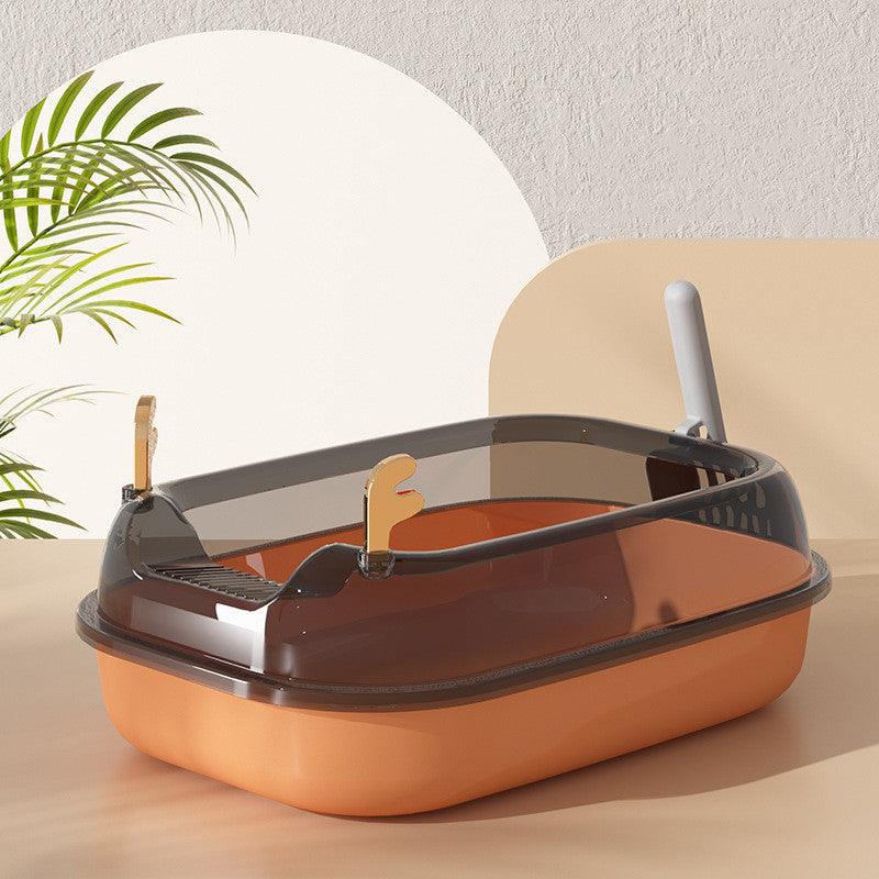 Removable Cat Litter Basin Set: Stylish And Convenient Cleaning Solution For Your Feline Friend-0