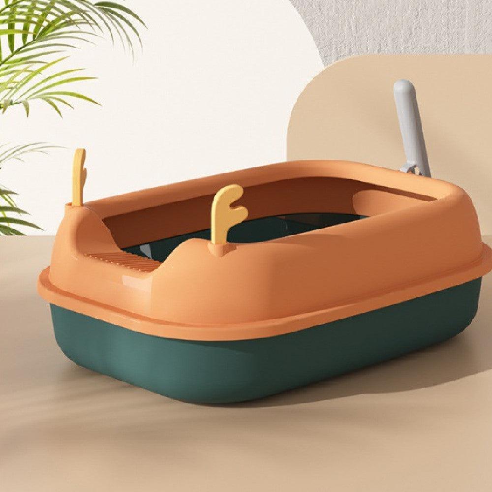 Removable Cat Litter Basin Set: Stylish And Convenient Cleaning Solution For Your Feline Friend-5