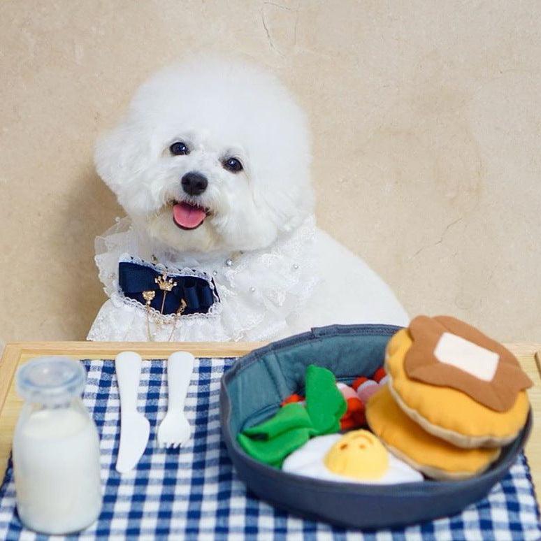 Sniff 'N' Chow Breakfast Hide-And-Seek Dog Toy-1