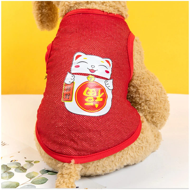 Fashion Cat Clothes Pet Dog Clothes For Small Dogs Chihuahua French Bulldog Summer Vest T Shirt Super Cool Lovely Puppy Clothing
