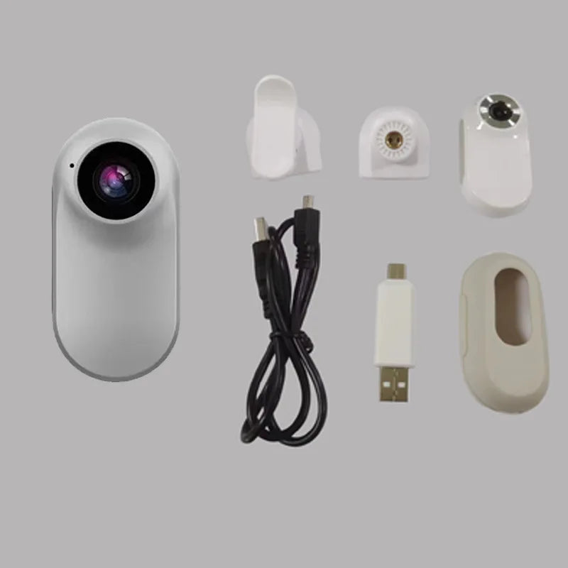 HD 1080P Wireless Collar Camera No WiFi Needed Dog Cat Pet Camera Collar Nanny Camera Video Records for Cats Dogs Birthday Gift