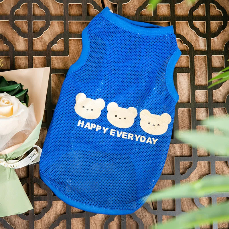 Fashion Cat Clothes Pet Dog Clothes For Small Dogs Chihuahua French Bulldog Summer Vest T Shirt Super Cool Lovely Puppy Clothing