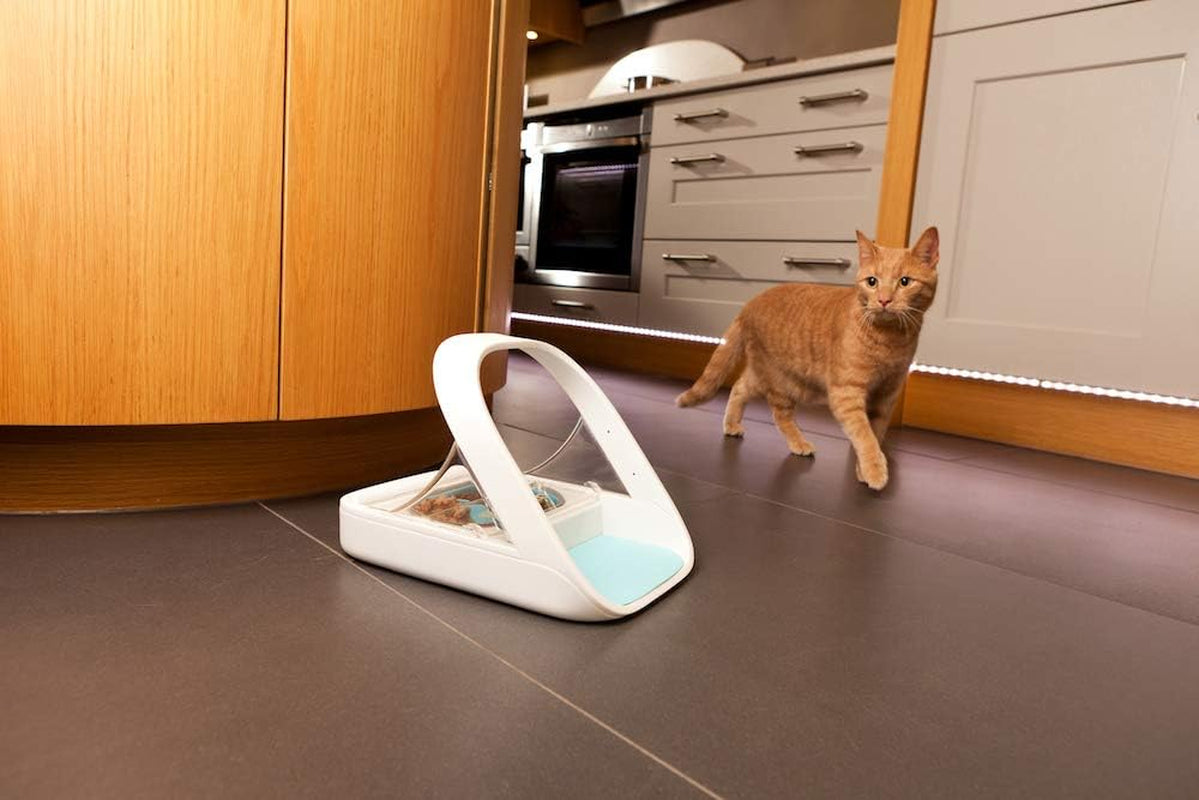 - - Surefeed - Microchip Pet Feeder - Selective-Automatic Pet Feeder Makes Meal Times Stress-Free, Suitable for Both Wet and Dry Food - MPF001