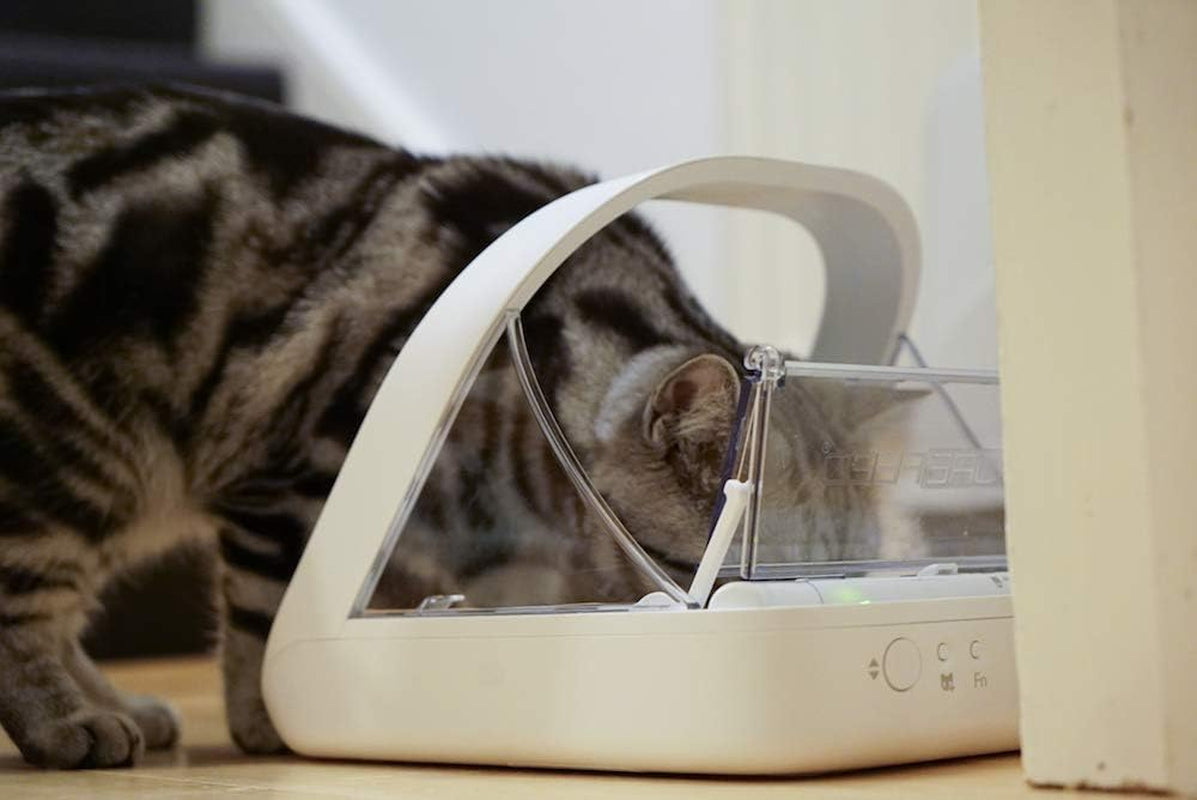 - - Surefeed - Microchip Pet Feeder - Selective-Automatic Pet Feeder Makes Meal Times Stress-Free, Suitable for Both Wet and Dry Food - MPF001
